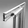 Душевая дверь Ravak Supernova SKCP4-80, 195 см, белый+грейп, 3114O102ZG