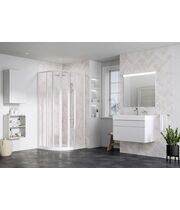 Душевая дверь Ravak Supernova SKKP6-90, 195 см, белый+грейп, 3207O102ZG