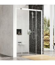 Душевая двери Ravak Matrix MSD4-180 белый+транспарент