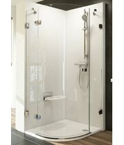 Душевой уголок Ravak Brilliant BSKK3-100 R хром+транспарент