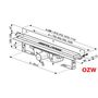 Душевой лоток Ravak OZW 10° 750 - stainless