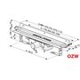 Душевой лоток Ravak OZW Runway 750 - stainless