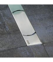 Душевой лоток Ravak OZ Chrome 1050, с решеткой, 110 см, X01429