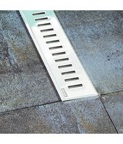 Душевой лоток Ravak OZ Zebra 1050 с решеткой, 110 см, X01393