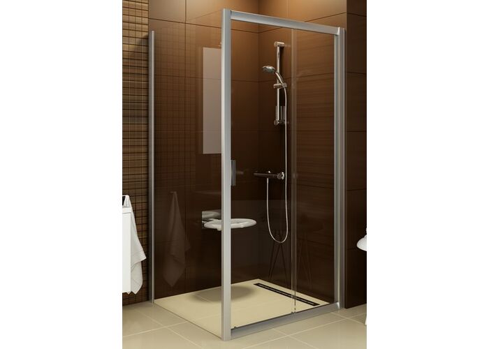Душевая стенка Ravak Blix BLPS-90 белый+грейп