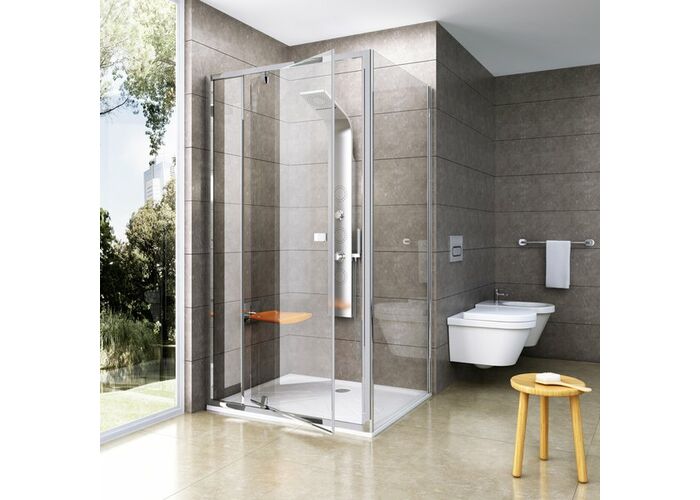 Душевая стенка Ravak Pivot PPS-100 блестящий+транспарент