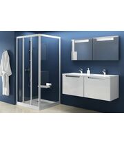 Душевая стенка Ravak Supernova APSS-90, 198 см, белый+транспарент, 940701R2Z1