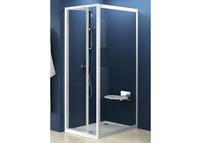 Душевая стенка Ravak Supernova PSS-80 белый+транспарент