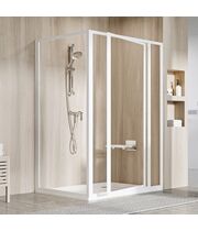 Душевая стенка Ravak Supernova PSS-90, 195 см, белый+перл, 940701O211