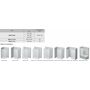 Стенка для душа Ravak ST Walk-In Wall 1200x2000 черный + транспарент, GW9WG0300Z1