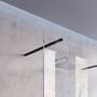 Стенка для душа Ravak ST Walk-In Wall 1300x2000 черный + транспарент, GW9W00300Z1