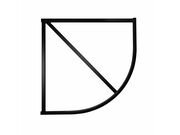 Каркас душевого поддона Ravak Elipso R-80, GR00002073