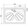 Поддон Ravak Gigant PRO 120x90, белый матовый, XA03G701010WM