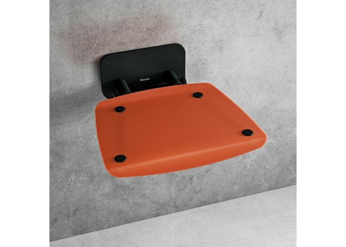 Сиденье для душа Ravak OVO-B II ORANGE/BLACK, B8F0000061