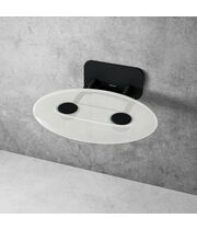 Сиденье для душа Ravak OVO-P II CLEAR/BLACK, B8F0000056