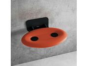 Сиденье для душа Ravak OVO-P II ORANGE/BLACK,..