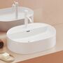 Умывальник накладной Ravak Ceramic 550 O Slim Shelf, с отв. под смес, XJX01155003