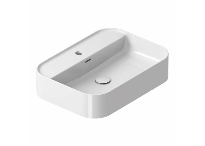 Умывальник накладной Ravak Ceramic 550 R Slim Shelf, с отв. под смес, XJX01155005