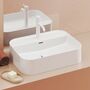Умывальник накладной Ravak Ceramic 550 R Slim Shelf, с отв. под смес, XJX01155005