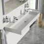 Умывальник накладной Ravak NATURAL DUO 1200 120x45, без перелива