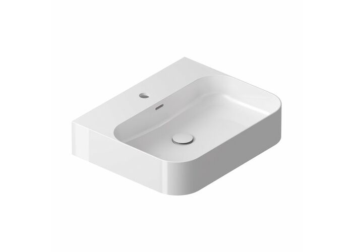 Умывальник накладной пристенный Ravak Ceramic 550 R Slim Wall, с отв. под смес, XJX01155006