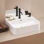 Умывальник накладной пристенный Ravak Ceramic 550 R Slim Wall, с отв. под смес, XJX01155006
