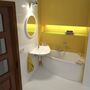 Умывальник Ravak Avocado Comfort 95x53 L с отв, слева XJ9L1100000