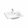 Умывальник Ravak Classic II 600 N, с отверстиями, белый, XJX01160003