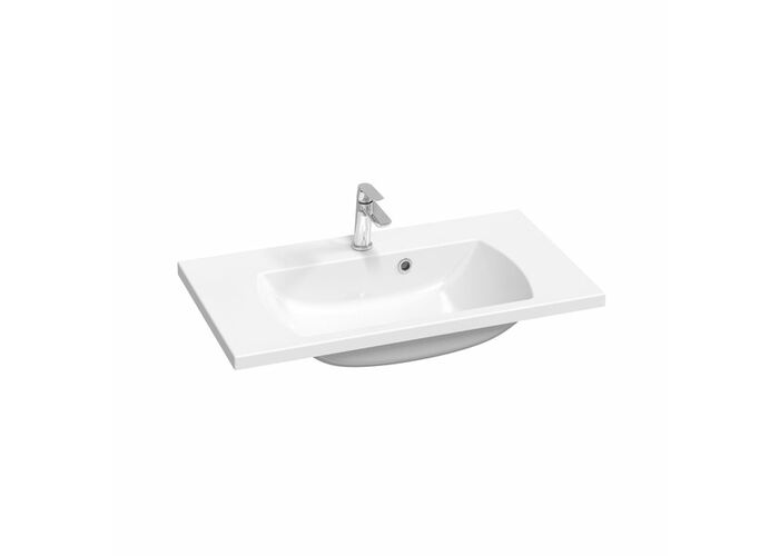 Умывальник Ravak Classic II 800, с переливом, белый, XJX01180000