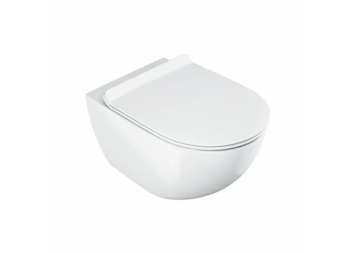 Унитаз подвесной Ravak Vita RimOFF 53x36, безободковый, белый, X01860