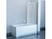 Шторка для ванны Ravak BVS1-80 хром+транспаре..