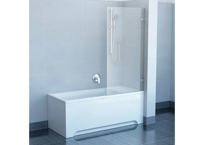 Шторка для ванны Ravak BVS1-80 хром+транспарент, без фурнитуры