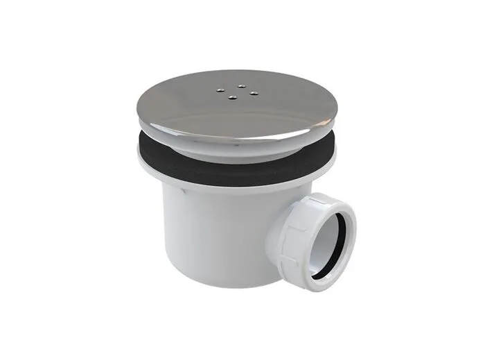 Сифон для поддона 90 Ravak Standart X01314, высота 81 мм, хром, 0,5 л/с