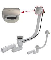 Сифон для ванны Ravak II X01438 с наполнением переливом