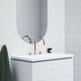 Смеситель для умывальника 3-хэлементный Ravak ES 018.60RGB, 270 мм, розовое золото, X070349