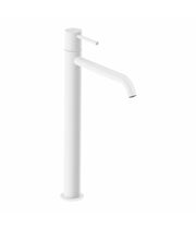 Смеситель для умывальника высокий Ravak Espirit 015.10, 340 мм, без донного клапана, белый, X070237