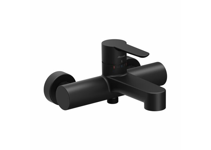 Смеситель для ванны Ravak PU 022.20/150, черный, X070185