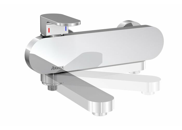Смеситель для ванны с душем Ravak Chrome CR 022,00/150