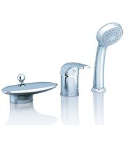 Врезной каскадный смеситель для ванны с душем Ravak Rosa RS 025,00