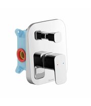 Смеситель настенный Ravak 10° Free 065.00, R-box, переключатель, X070136