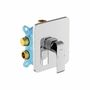 Смеситель настенный Ravak Flat 066.00, R-box, X070124