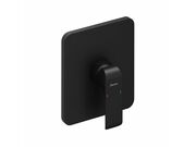 Смеситель настенный Ravak Flat 066.20, R-box, без переключателя, черный, X070180