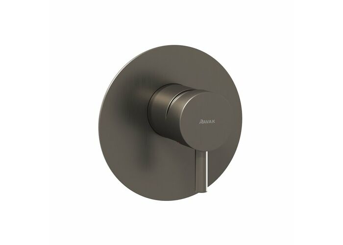 Смеситель скрытого монтажа Ravak ES 062.20GB.O1, без переключателя, 1 вывод, графит, X070322