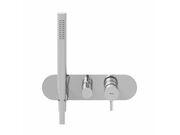 Смеситель скрытого монтажа Ravak ES 065.00CR.O2+S, 2 вывода, хром, X070207