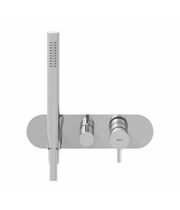 Смеситель скрытого монтажа Ravak ES 065.00CR.O2+S, 2 вывода, хром, X070207