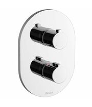 Смеситель встраиваемый Ravak Chrome CR 063,00, термостат, с переключателем ванна/душ