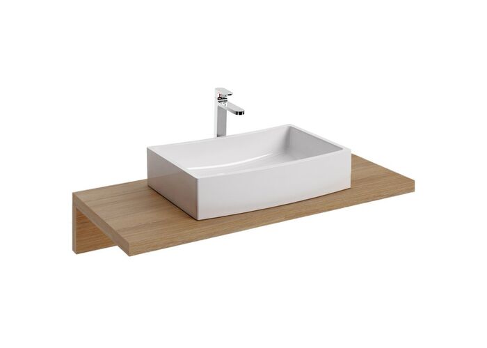 Столешница под раковину Ravak L 1200 120x55x5, темный орех