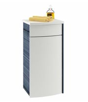 Тумба напольная Ravak PS Uni 42x37x85 R, оникс/белый