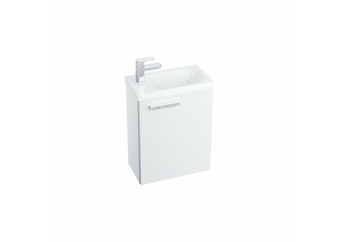 Тумба под умывальник Ravak Chrome 40x22x50, белый/белый