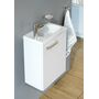 Тумба под умывальник Ravak Chrome 40x22x50, белый/белый